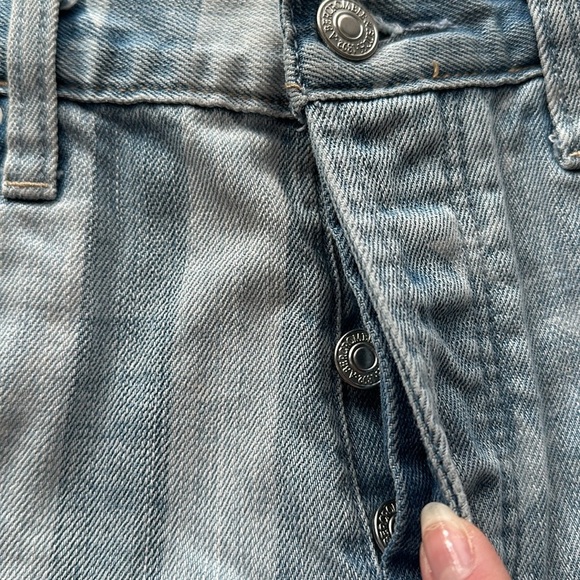 Abercrombie& Fitch Festival High Rise Cut Off Denim Short size 2 - Picture 2 of 6